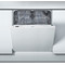 Whirlpool Integrated Dishwasher: in White - WIC 3B19 UK