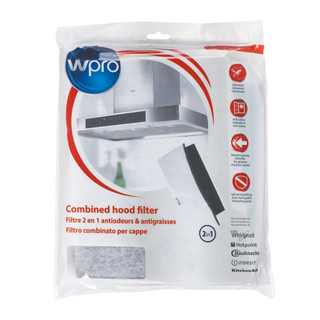 SPARES2GO Type 26 FAC269 Anti Bacterial Extractor Filter for Philips-Whirlpool Cooker Hood