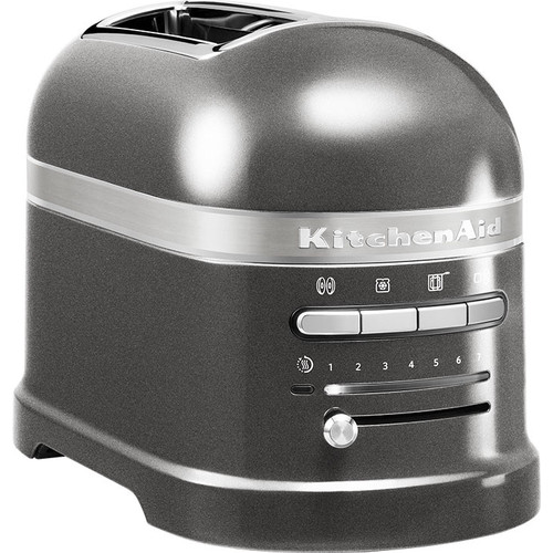 Kitchenaid Toaster Standgerät 5KMT2204EMS Medaillon silber Perspective