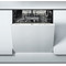 Whirlpool integrerad diskmaskin: färg silver, 60 cm - ADG 6353 A+ PC FD