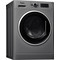 Whirlpool Washer dryer مفرد WWDC 11716 S Silver محمل أمامي Perspective