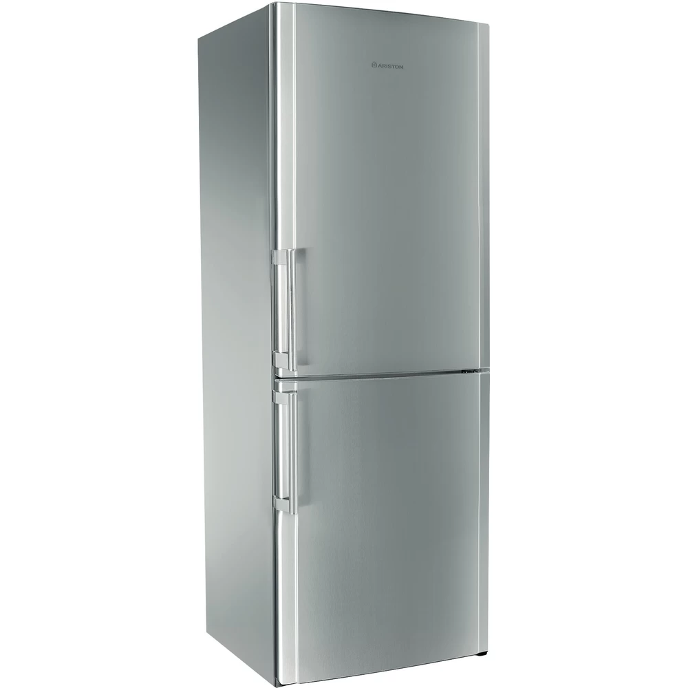 Ariston Fridge Freezer Free-standing ENBLH 19122 F T (EX) Inox 2 doors Perspective