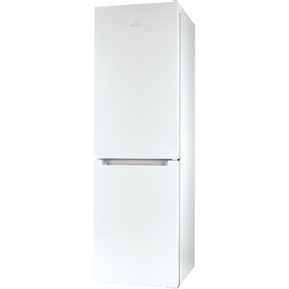 Indesit Kombinerat kylskåp/frys Fristående LI8 SN1E W White 2 doors Perspective