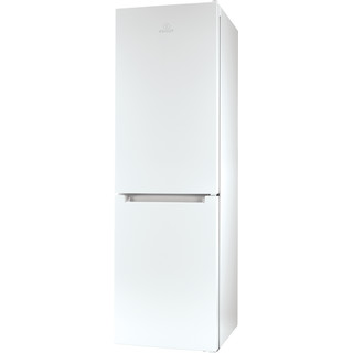 Indesit Køleskab/fryser kombination Fritstående LI8 SN1E W Hvid 2 doors Perspective