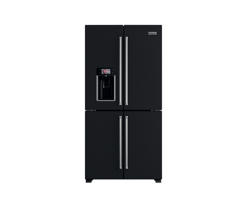 KitchenAid Frigorifero 4 porte - Acciaio inox nero KCQBX 18900 | Sito  Ufficiale KitchenAid