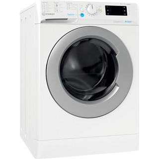 Indesit Mašina za pranje i sušenje veša Samostojeći BDE 1071682X WS EE N Bijela Front loader Perspective