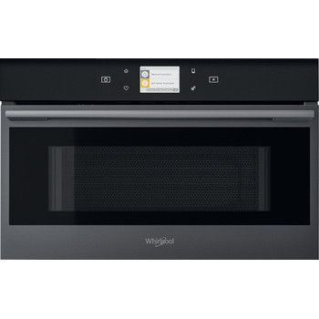Whirlpool Microonde Da incasso W9 MD260 BSS Black Steel Elettronico 31 Microonde combinato 1000 Frontal
