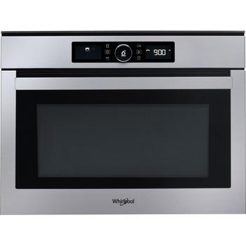 Whirlpool Microonde Da incasso AMW 508/IX Stainless Steel Elettronico 40 Microonde combinato 900 Frontal
