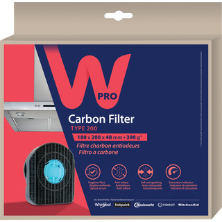 Uhlíkový filtr typ 200
