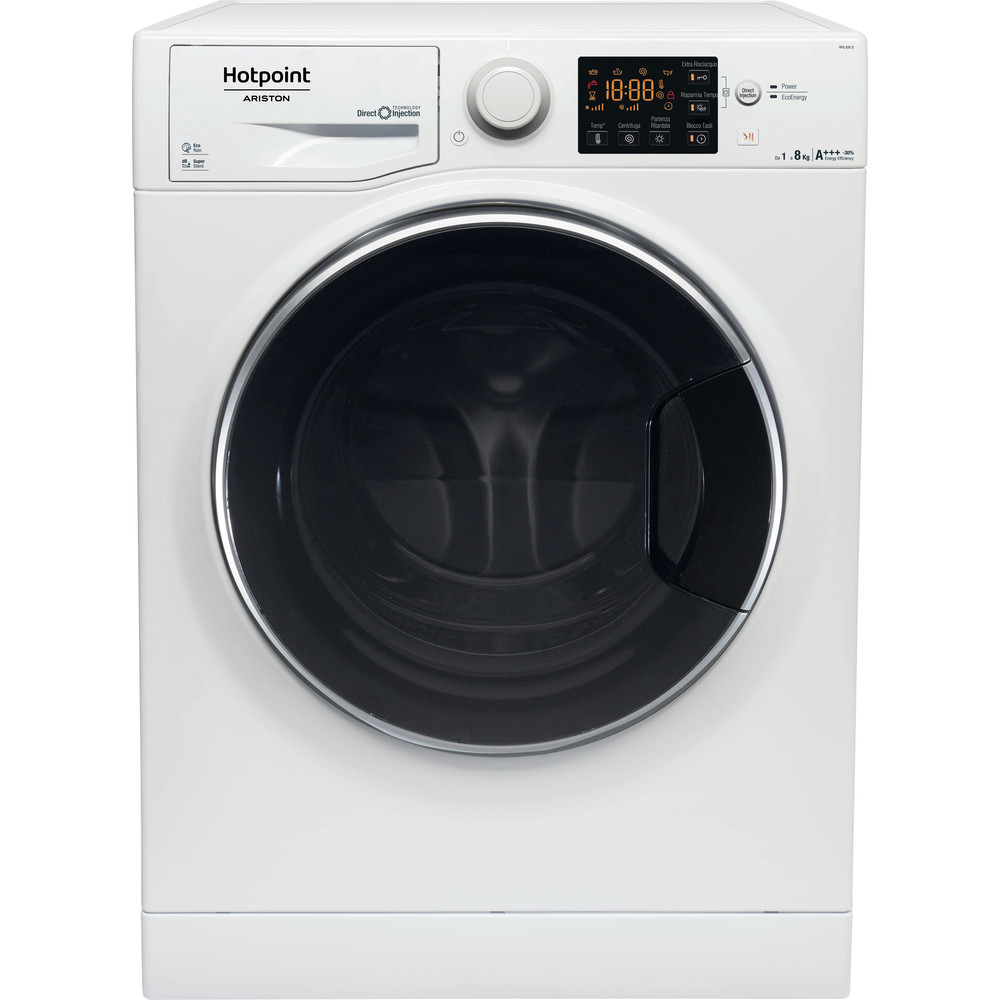 8 Kg Lavatrice A Libera Installazione A Carica Frontale Hotpoint