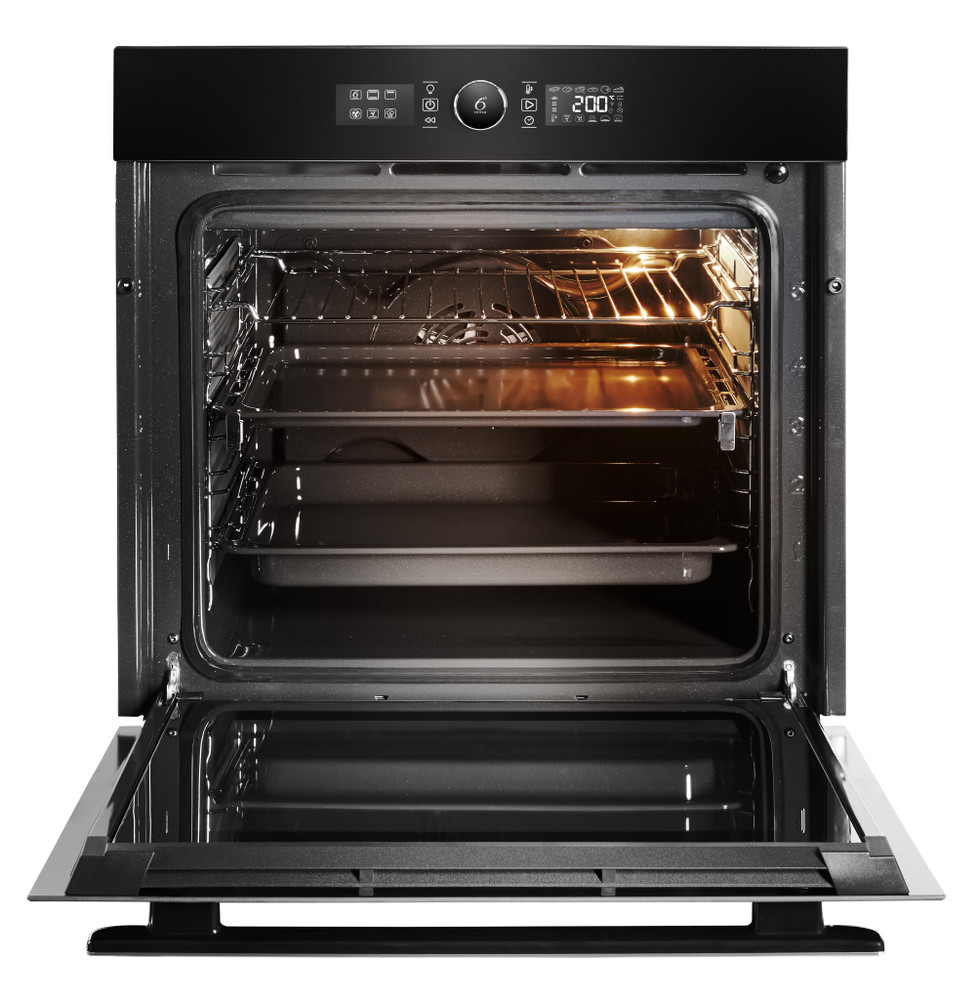 Whirlpool built in electric oven: in Black - AKZ9 6230 NB 