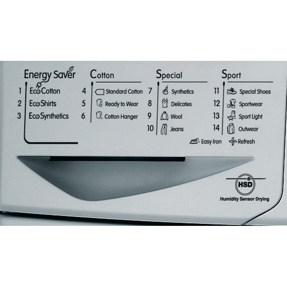 Indesit EcoTime IDCE 8450 BS H Tumble Dryer in Silver - IDCE 8450 BS H UK