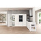 Whirlpool Külmik-sügavkülmik Integreeritav WHC18 T574 P Valge 2 doors Perspective open
