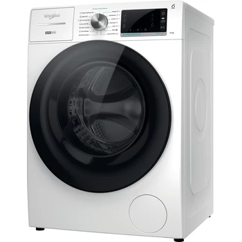 Whirlpool Maşină de spălat rufe Independent W8 W046WB EE Alb Încărcare frontală A Perspective