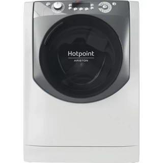 Hotpoint_Ariston Maşină de spălat rufe cu uscător Neincorporabil AQD972F 697 EU N Alb Încărcare frontală Frontal