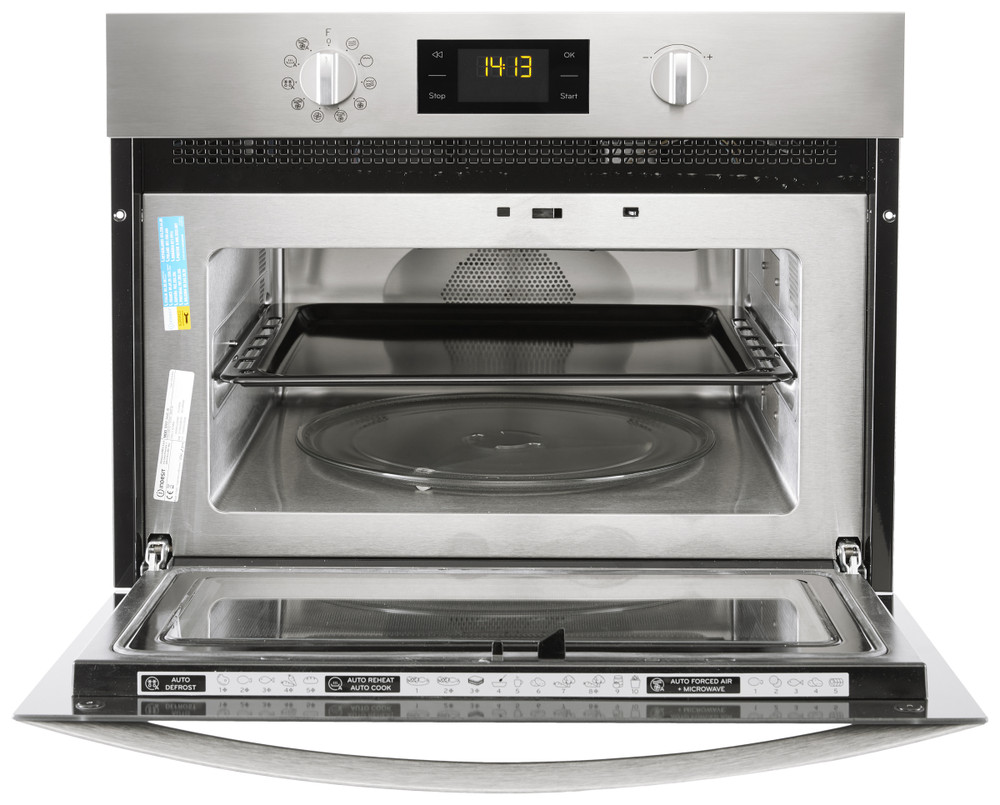 Einbau Mikrowelle Indesit MWI 3445 IX | Indesit AT backofen mit mikrowelle möbel kraft