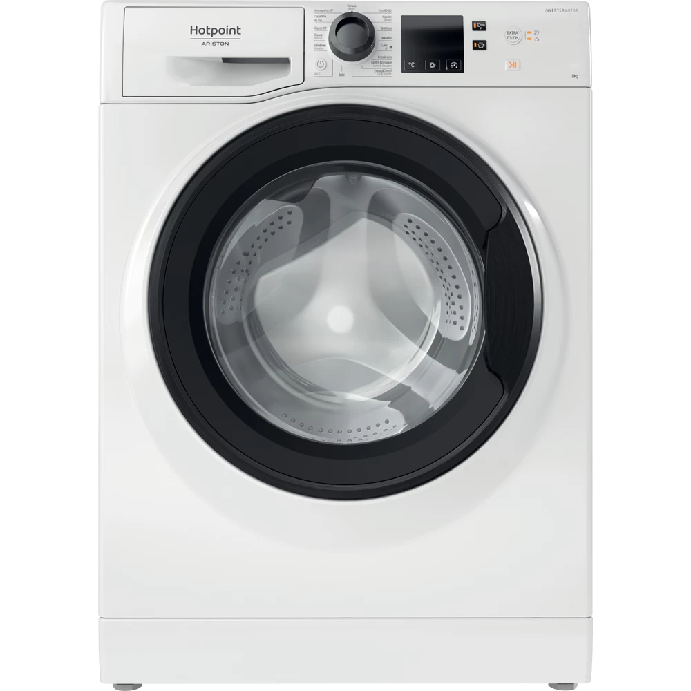 Hotpoint_Ariston Máquina de lavar roupa Livre Instalação NS 824 WK SPT N Branco Carga Frontal C Frontal