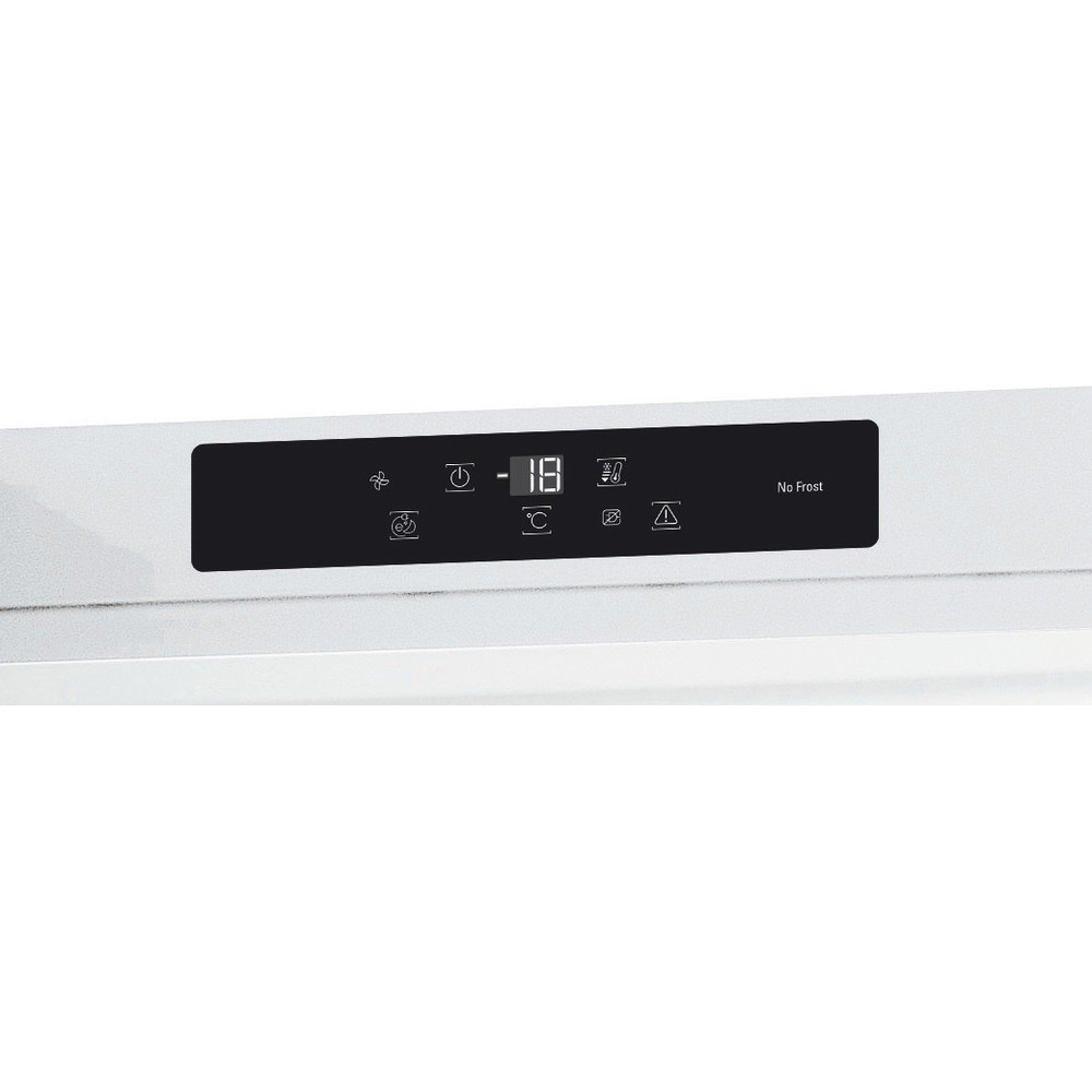 Congelador Vertical De Livre Instalacao Hotpoint Cor Branca