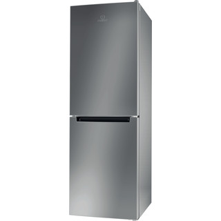 Indesit Холодильник с морозильной камерой Отдельно стоящий LI7 SN1E X Inox 2 doors Perspective
