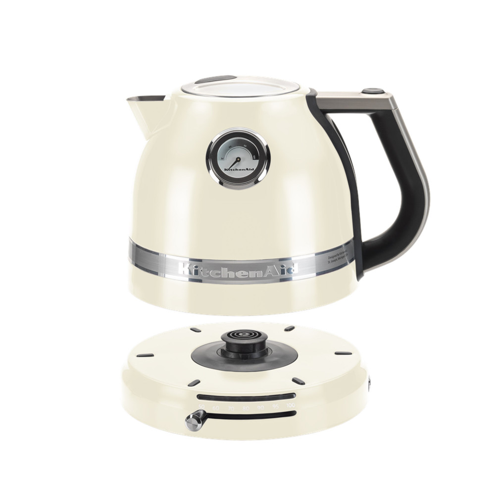Variable Temperature Kettle 1.5L Artisan Almond Cream KitchenAid UK