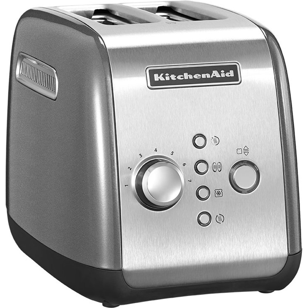 Kitchenaid Toaster Fristående 5KMT221ECU Contour silver Perspective