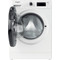 Whirlpool Washing machine Samostojeći FWSG 61251 B EE N Bela Prednje punjenje F Perspective