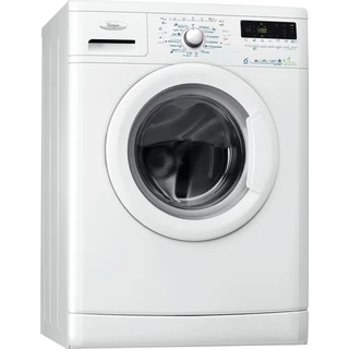 Whirlpool Wasmachine Vrijstaand AWO/D 8001 Wit Voorlader A++ Perspective