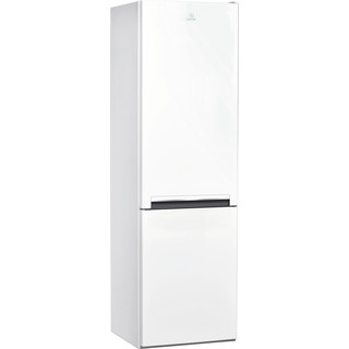 Indesit Réfrigérateur combiné Pose-libre LI8 S2E W Blanc 2 portes Perspective