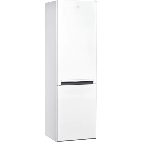 Indesit Kombinētais ledusskapis/saldētava Brīvi stāvošs LI8 S2E W 1 Global white 2 doors Perspective
