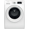 Whirlpool Kuivaava pesukone Vapaasti sijoitettava FFWDB 964369 WV EE Valkoinen Edestä täytettävä Perspective