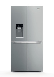 Whirlpool side-by-side amerikansk køleskab: inox-farve - WQ9I MO1L