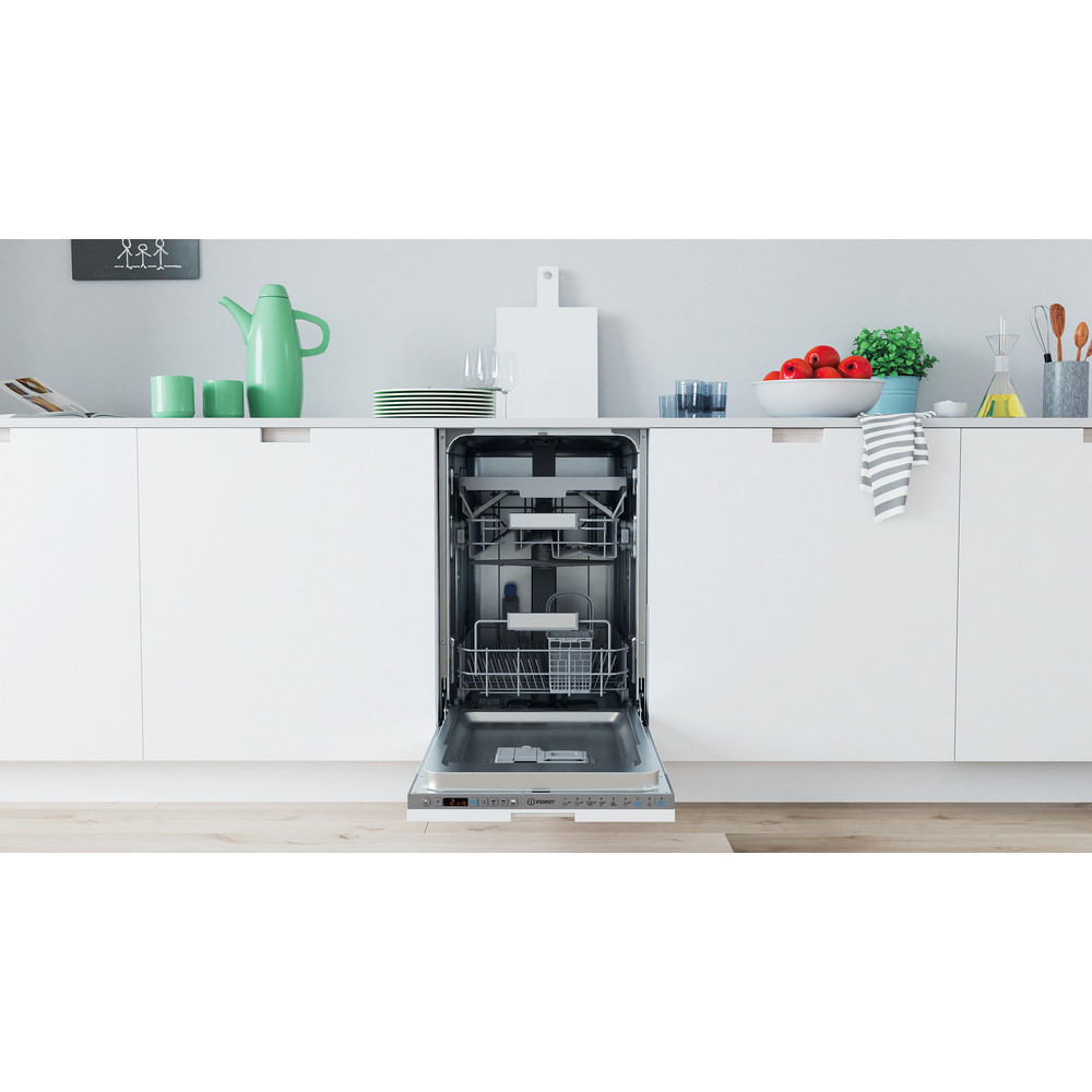 Vollintegrierbarer Geschirrspüler Indesit DSIO 3T224 CE | Indesit AT