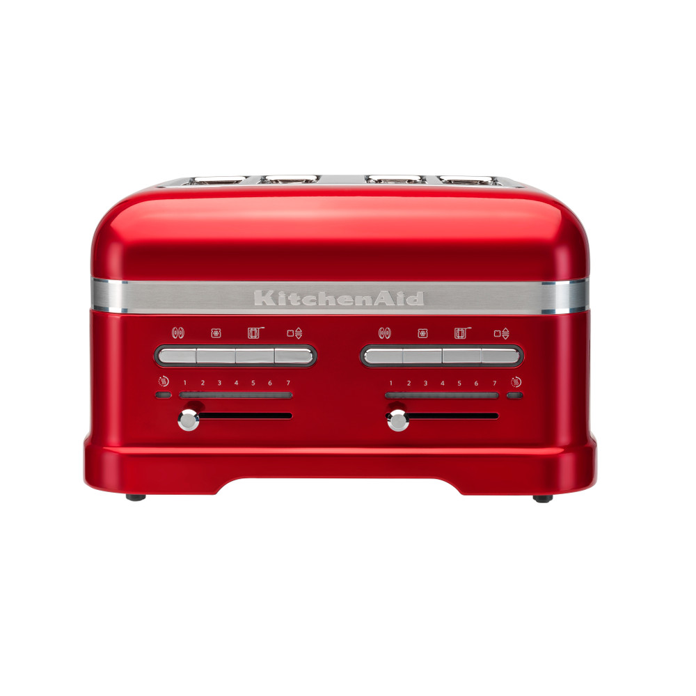 Kitchenaid Toaster Free-standing 5KMT4205BCA Candy Apple Frontal