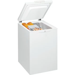 Whirlpool Frys Fristående WH1410 A+ White Perspective open