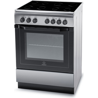 Indesit Cuisinière I6VMH2A(X)/NL Inox Non Perspective