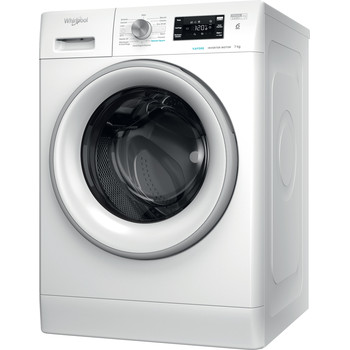 Whirlpool Lavabiancheria A libera installazione FFB 7238 SV IT Bianco Carica frontale D Perspective