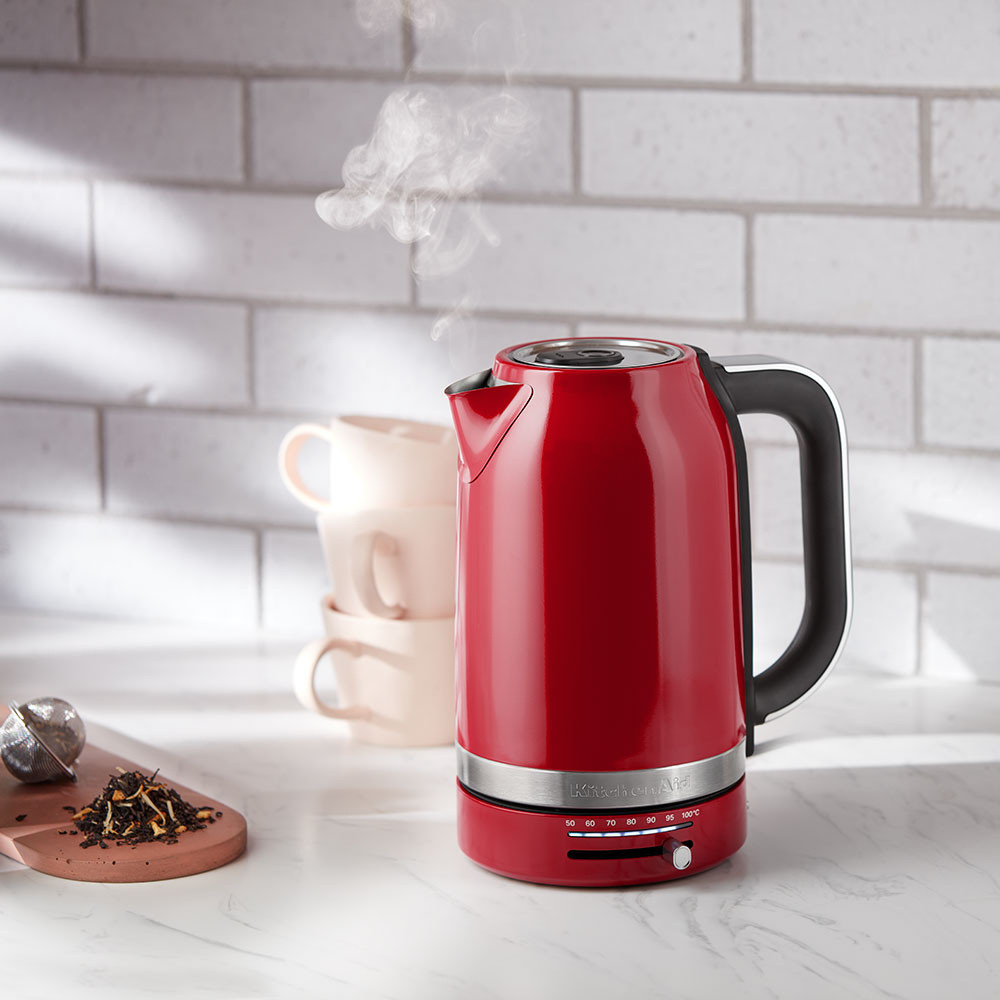 VARIABLE TEMPERATURE KETTLE 1.7L Empire Red KitchenAid UK