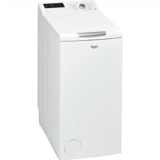 Whirlpool Tvättmaskin Fristående AWECO 9560 White Top loader A++ Perspective