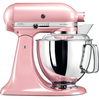 KitchenAid  Artisan Küchenmaschine Kippbarer Motorkopf 4,8l -   Mit Extra Zubehör 5ksm175ps   - SilkPink