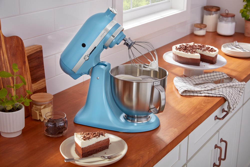 MIXER TILTHEAD 4.7L ARTISAN BY YOU Blue velvet KitchenAid UK