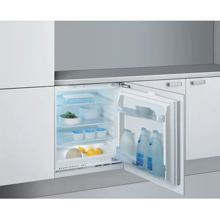 Whirlpool Réfrigérateur Encastrable ARG 585/A+ Blanc Perspective open