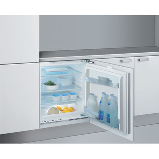 Whirlpool Šaldytuvas Įmontuojamas ARG 585 Balta Perspective open